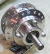 T140 front wheel hub