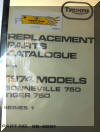 T140 1974 parts book