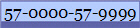 57-0000-57-9999